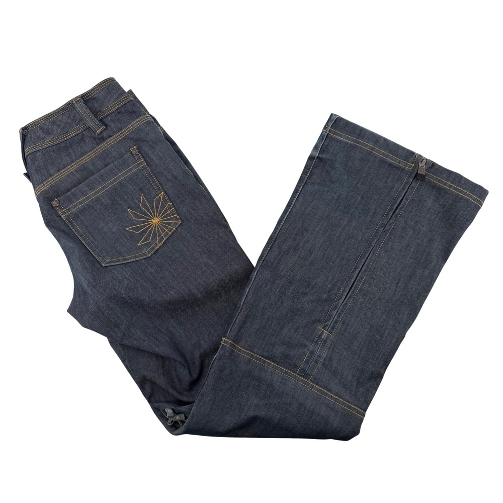 Athleta Dark Indigo Straight Leg Jeans